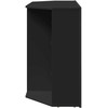 TV staliukas Kampinė LED televizoriaus spinta 100x40x68cm Juoda