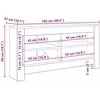 TV staliukas KampinėTVspintelė Aukšto blizgesio balta 102 x 40,5 x 45 cm