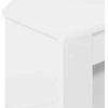 TV staliukas KampinėTVspintelė Aukšto blizgesio balta 102 x 40,5 x 45 cm
