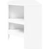 TV staliukas KampinėTVspintelė Balta 102 x 40,5 x 45 cm Apdirbta mediena