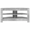 TV staliukas KampinėTVspintelė Betono pilka 102 x 40,5 x 45 cm
