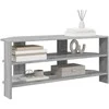 TV staliukas KampinėTVspintelė Pilkas Sonoma 102x40,5x45cm Apdirbta mediena