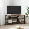 TV staliukas KampinėTVspintelė Rūkyta ąžuolas 102x40,5x45cm Apdirbta mediena