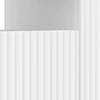 TV staliukas LED televizoriaus spintelė HAARLEM 153 x 35 x 43 cm Balta