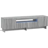 TV staliukas LED televizoriaus spintelė Pilka Sonoma Apdirbta mediena