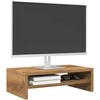 TV staliukas monitoriaus stovas Artisan Oak 42x24x13 cm Engineered Wood