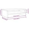 TV staliukas monitoriaus stovas Artisan Oak 42x24x13 cm Engineered Wood