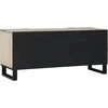 TV staliukas TV vienetai Balta 105 x 33 x 46 cm Apdirbta mediena