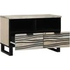 TV staliukas TV vienetai su stalčių Balta 70 x 33 x 46 cm Apdirbta mediena