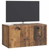 TV staliukas Sieninė TV spintelė 59,5 x 31 x 30 cm Sendintos medienos