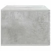 TV staliukas Sieninė TV spintelė 78,5 x 41 x 30 cm Betono pilka