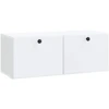 TV staliukas Sieninė TV spintelė 78,5 x 31 x 30 cm Balta Apdirbta mediena