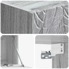 TV staliukas Sieninė TV spintelė 98 x 31 cm Pilka Sonoma Apdirbta mediena