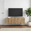 TV staliukas Sieninė TV spintelė 98 x 41 x 30 cm Artisano ąžuolo