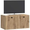 TV staliukas Sieninė TV spintelė Artisano ąžuolo 59,5 x 31 x 30 cm