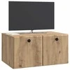 TV staliukas Sieninė TV spintelė 59,5 x 41 x 30 cm Artisano ąžuolo