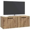 TV staliukas Sieninė TV spintelė Artisano ąžuolo 78,5 x 31 x 30 cm