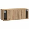 TV staliukas Sieninė TV spintelė 78,5 x 31 x 30 cm Artisano ąžuolo