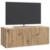 TV staliukas Sieninė TV spintelė Artisano ąžuolo 78,5 x 31 x 30 cm
