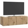 TV staliukas Sieninė TV spintelė Artisano ąžuolo 98 x 41 x 30 cm