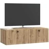 TV staliukas Sieninė TV spintelė Artisano ąžuolo 98 x 41 x 30 cm