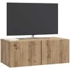 TV staliukas Sieninė TV spintelė Artisano ąžuolo 78,5 x 41 x 30 cm