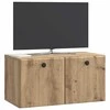 TV staliukas Sieninė TV spintelė 59,5 x 31 x 30 cm Artisano ąžuolo