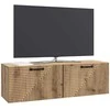 TV staliukas Sieninė TV spintelė Artisano ąžuolo 98 x 31 x 30 cm