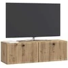 TV staliukas Sieninė TV spintelė Artisano ąžuolo 98 x 31 x 30 cm