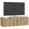 TV staliukas Sieninė TV spintelė 98 x 31 x 30 cm Artisano ąžuolo