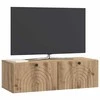 TV staliukas Sieninė TV spintelė Artisano ąžuolo 99 x 41 x 30 cm