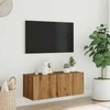 TV staliukas Sieninė TV spintelė, artisano, 80x30x30cm, apdirbta mediena