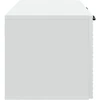TV staliukas Sieninė TV spintelė Balta 59,5 x 31 x 30 cm Apdirbta mediena