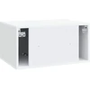 TV staliukas Sieninė TV spintelė Balta 59,5 x 41 x 30 cm Apdirbta mediena