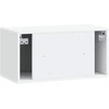 TV staliukas Sieninė TV spintelė Balta 59,5 x 31 x 30 cm Apdirbta mediena