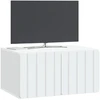 TV staliukas Sieninė TV spintelė Balta 59,5 x 41 x 30 cm Apdirbta mediena