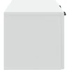 TV staliukas Sieninė TV spintelė Balta 59,5 x 31 x 30 cm Apdirbta mediena