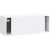 TV staliukas Sieninė TV spintelė Balta 78,5 x 31 x 30 cm Apdirbta mediena
