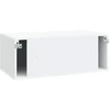TV staliukas Sieninė TV spintelė Balta 78,5 x 41 x 30 cm Apdirbta mediena