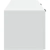 TV staliukas Sieninė TV spintelė Balta 78,5 x 31 x 30 cm Apdirbta mediena