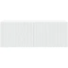 TV staliukas Sieninė TV spintelė Balta 78,5 x 31 x 30 cm Apdirbta mediena