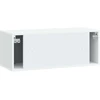 TV staliukas Sieninė TV spintelė Balta 78,5 x 31 x 30 cm Apdirbta mediena