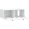 TV staliukas Sieninė TV spintelė Balta 78,5 x 41 x 30 cm Apdirbta mediena