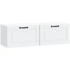 TV staliukas Sieninė TV spintelė Balta 98 x 31 x 30 cm Apdirbta mediena