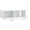 TV staliukas Sieninė TV spintelė Balta 98 x 41 x 30 cm Apdirbta mediena