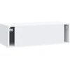 TV staliukas Sieninė TV spintelė Balta 98 x 41 x 30 cm Apdirbta mediena
