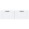 TV staliukas Sieninė TV spintelė Balta 98 x 31 x 30 cm Apdirbta mediena