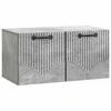TV staliukas Sieninė TV spintelė Betono pilka 59,5 x 31 x 30 cm