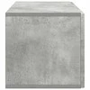 TV staliukas Sieninė TV spintelė Betono pilka 98 x 31 x 30 cm