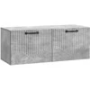 TV staliukas Sieninė TV spintelė Betono pilka 78,5 x 31 x 30 cm